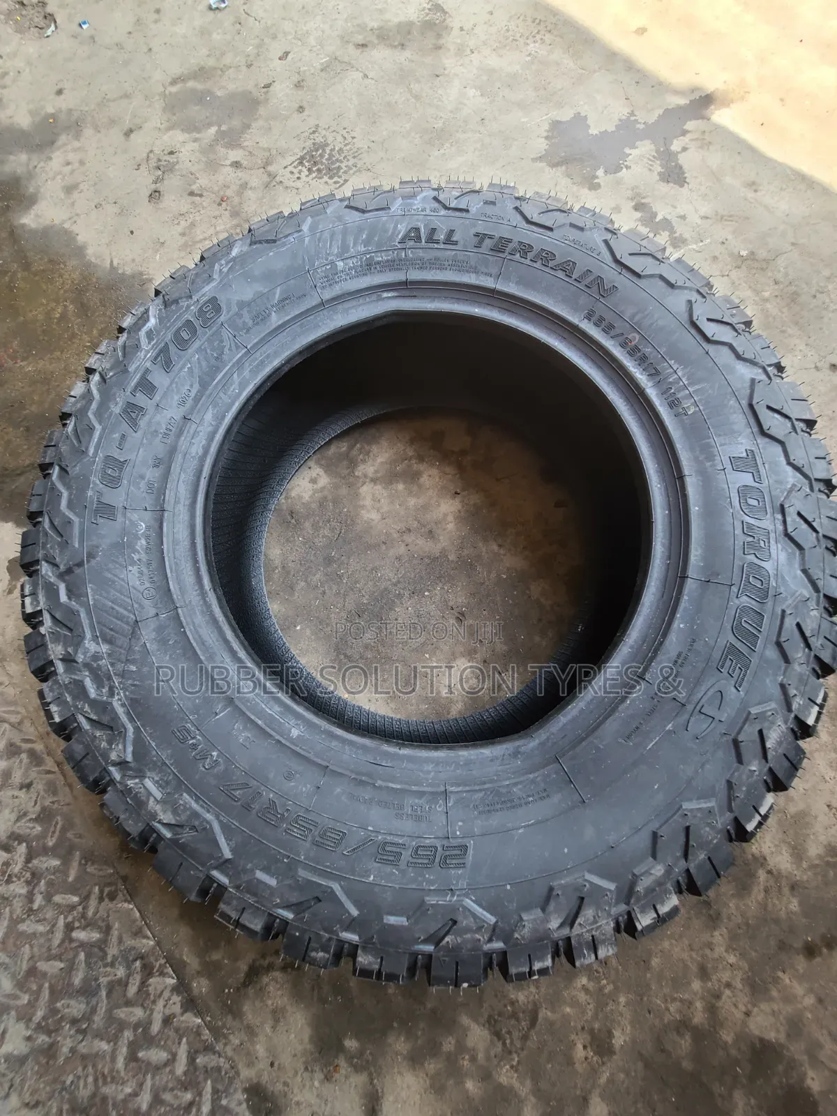 265 /65 R17 Torque Tyres 112t Tq-a/T708 All-Terrain