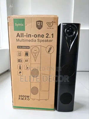 Syinix SYN2890FSB 2.1 Channel Powerful Bass Bluetooth Multimedia