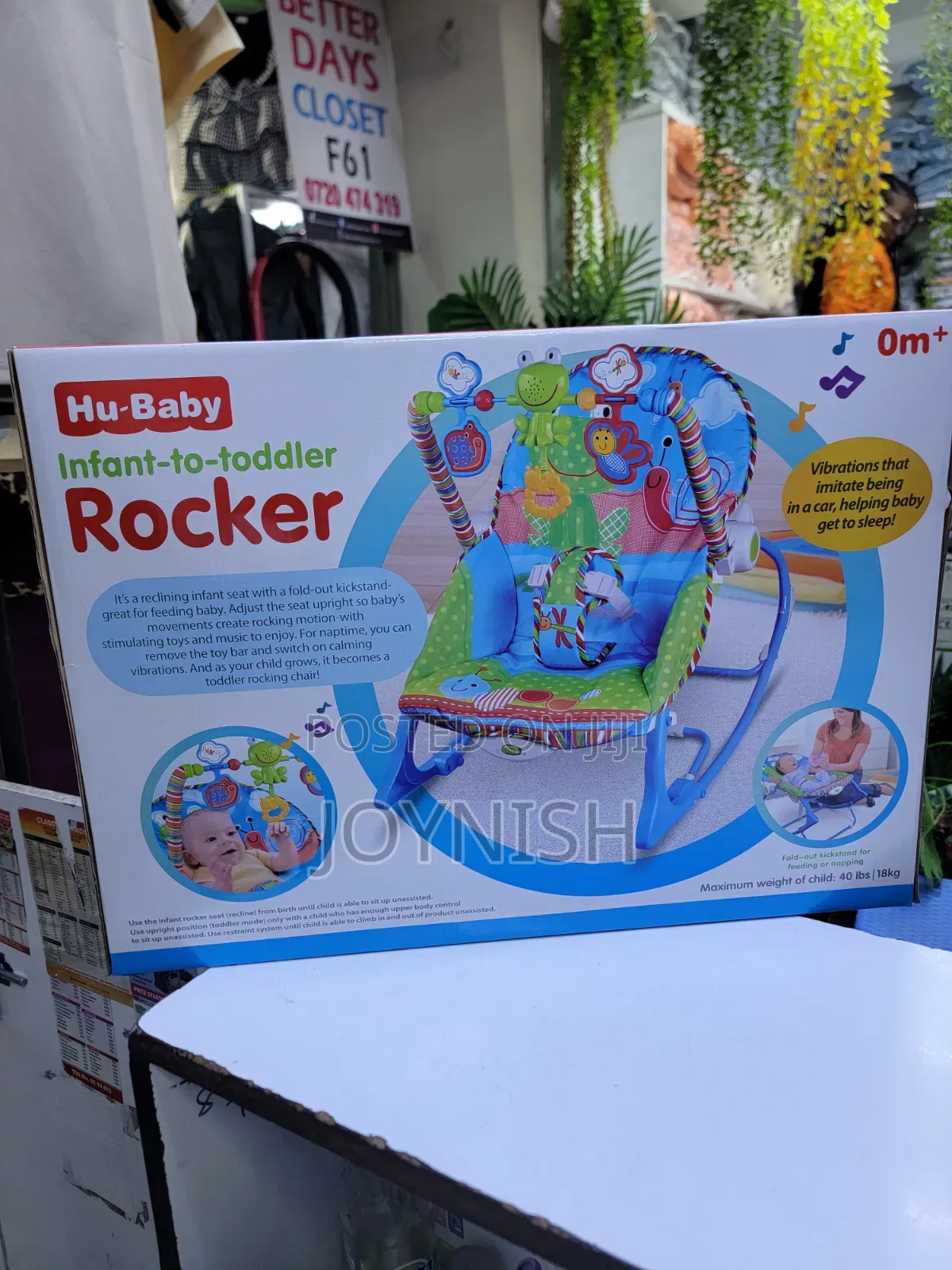 0m+ Infant to Toddler Rocker