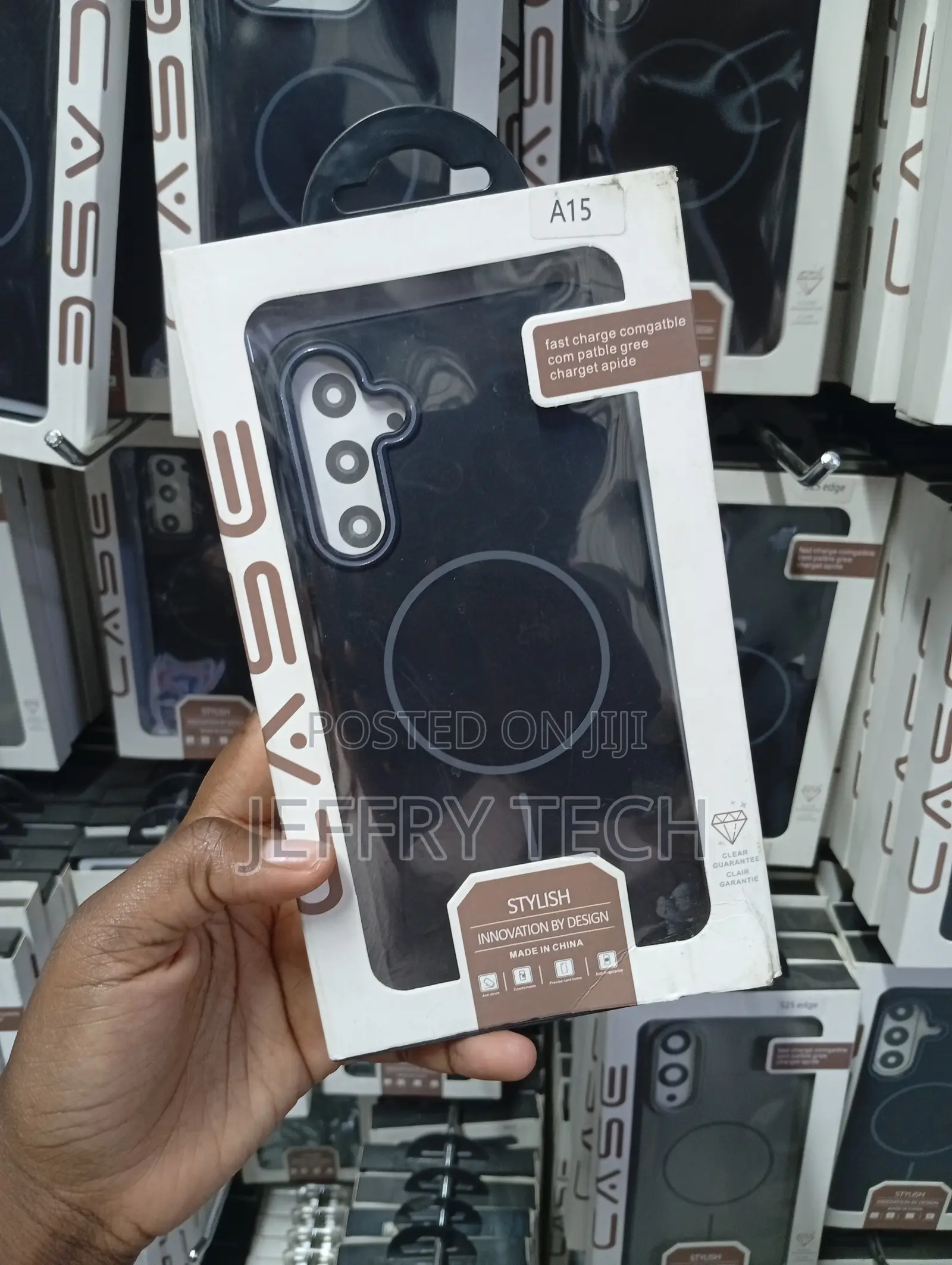 Samsung Galaxy A15 Magnetic Back Case