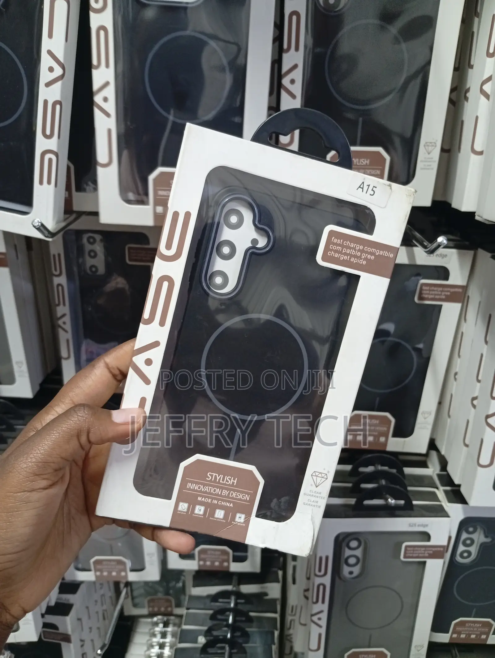 Samsung Galaxy A15 Magnetic Back Case