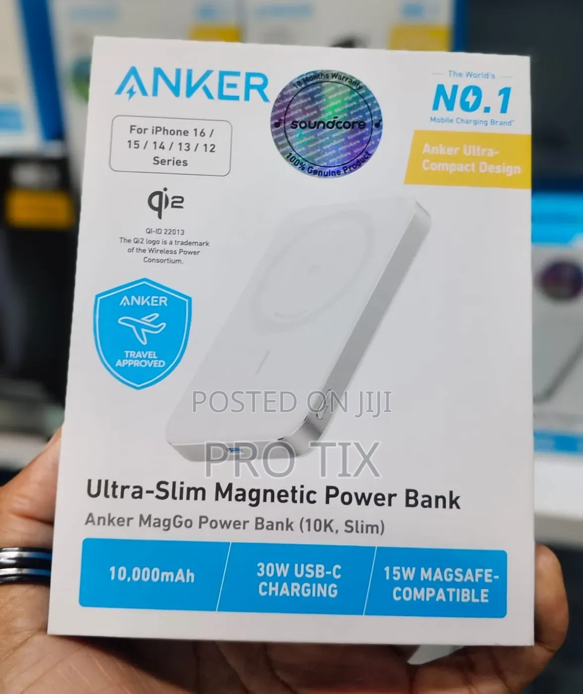Anker Zolo Power Bank Magnetic