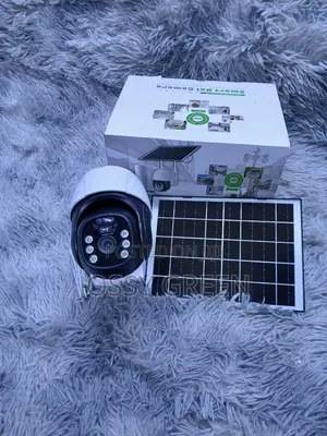 V380 Single Lens 4G Solar Powered PTZ Security Camera Outdoor