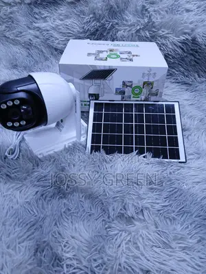 V380 Single Lens 4G Solar Powered PTZ Security Camera Outdoor