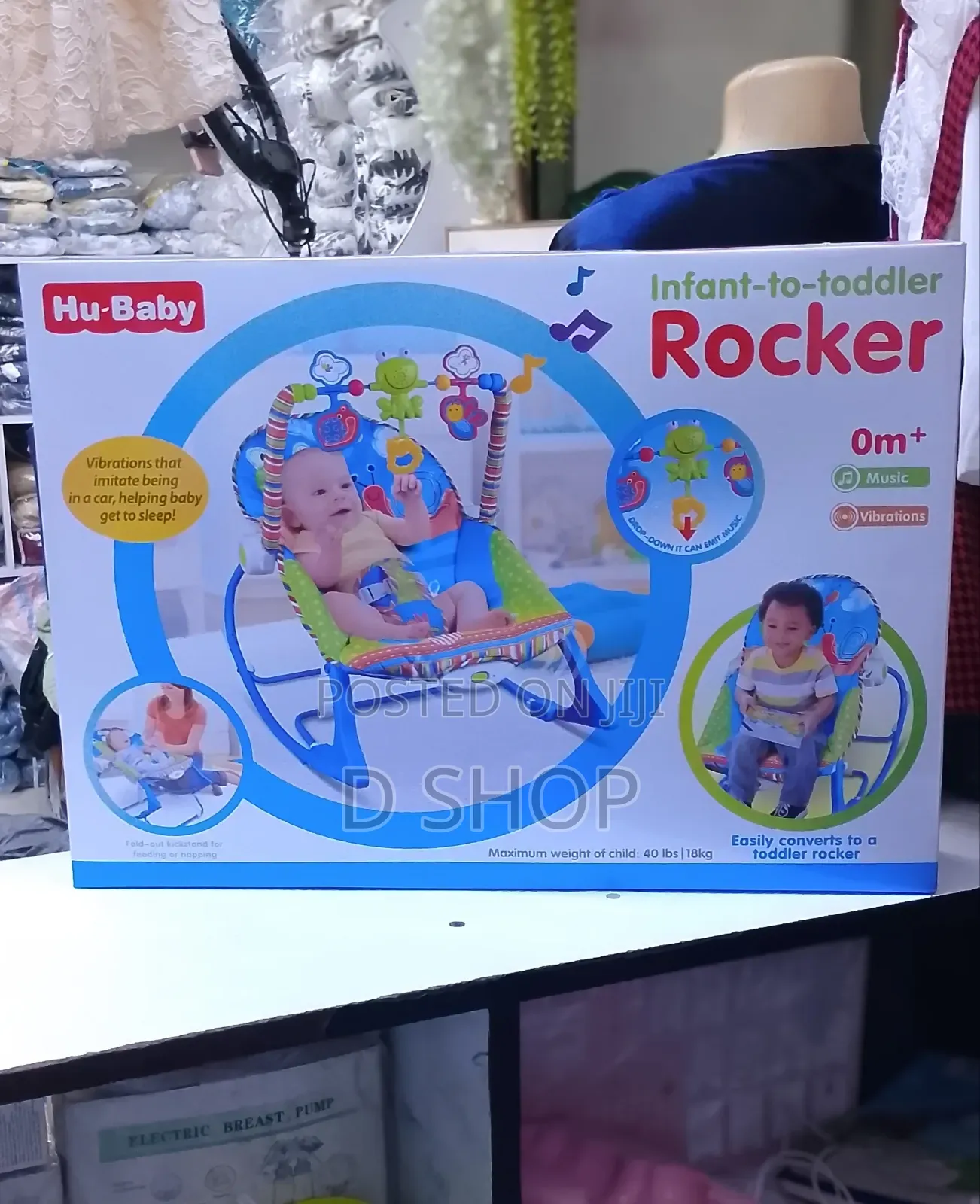 Infant to Toddler Baby Rocker