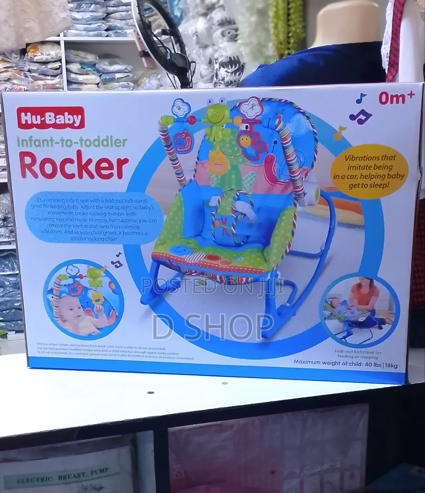 Infant to Toddler Baby Rocker