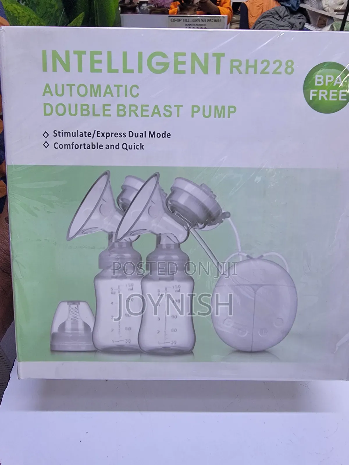 Int Lligent Double Breast Pump