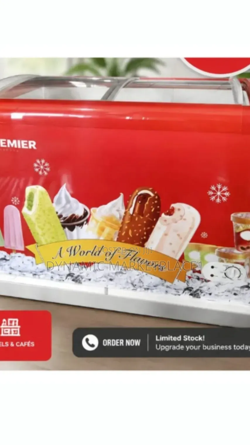 Premier 270l Display Freezer