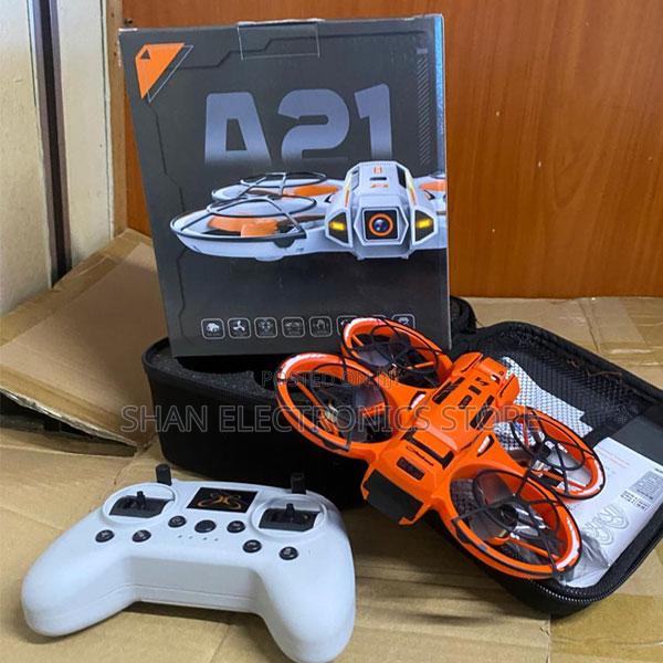 Dual Hd Cam Quadcopter Brushless Drone FPV Angle A21 Foldable Drone