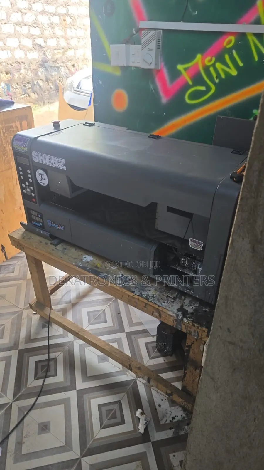 Yinghe 8 Months Old 30cm DTF Printer With Dual Epson Xp600 at Malindi