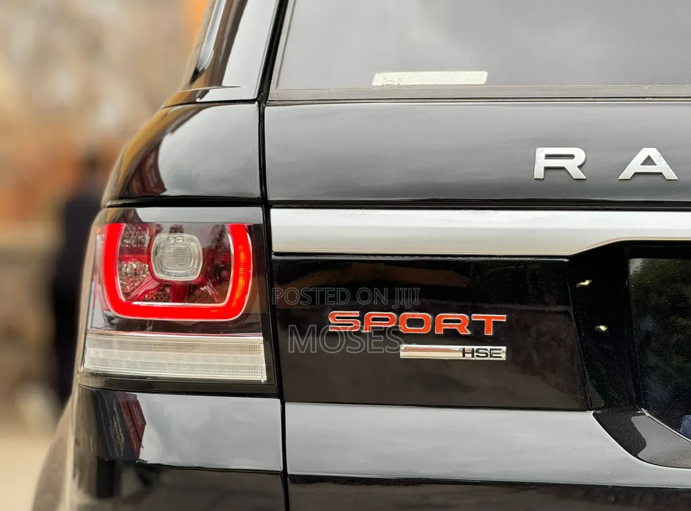 Land Rover Range Rover Sport 2016 Black