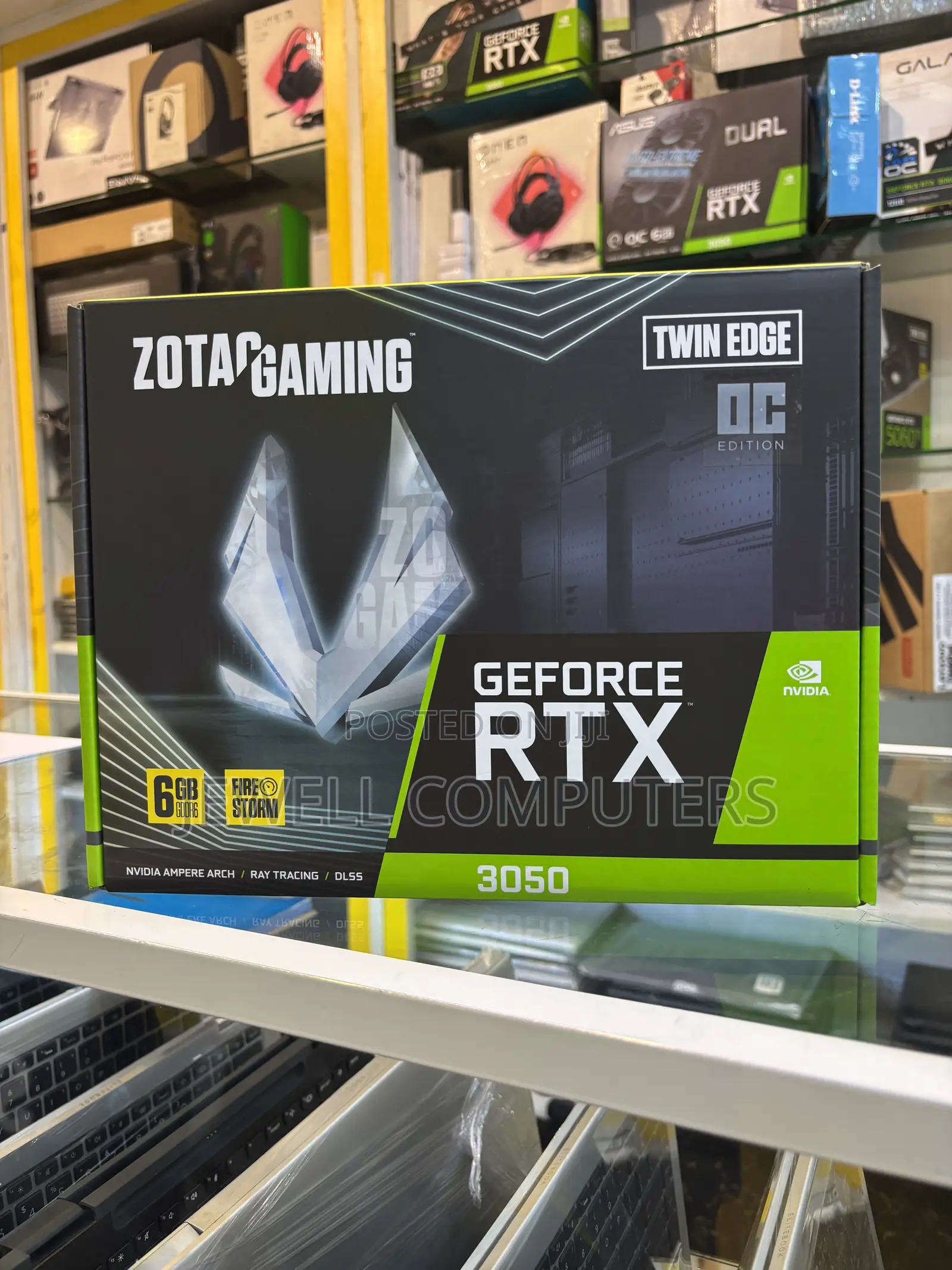 RTX 3050 Zotac Gaming Graphics Card 6gb Gddr6 Nvidia Ampere Arch