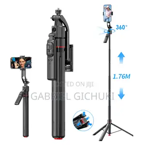 C17 AI Face Tracking Gesture Control Camera Tripod 360°