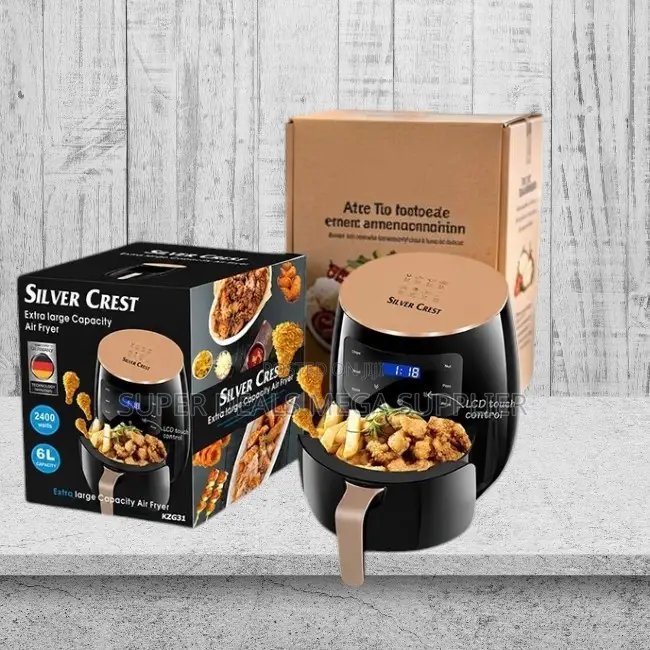 Premium-Build Silver Crest 4/5/6/8l Touch Screen Digital Air Fryer