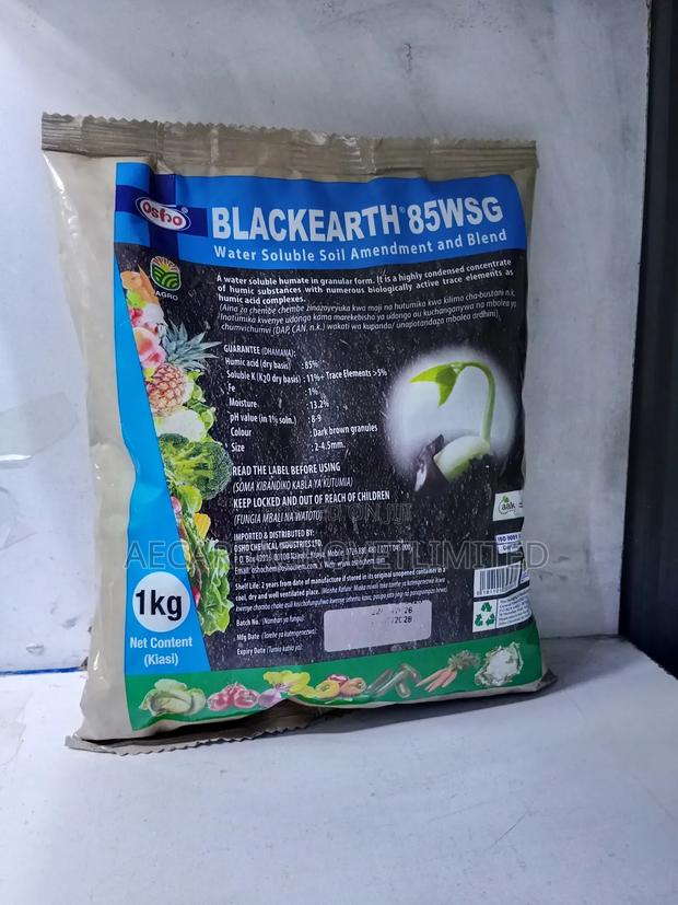 Blackearth 85wsg Water Soil Amendment and Blend 1kg