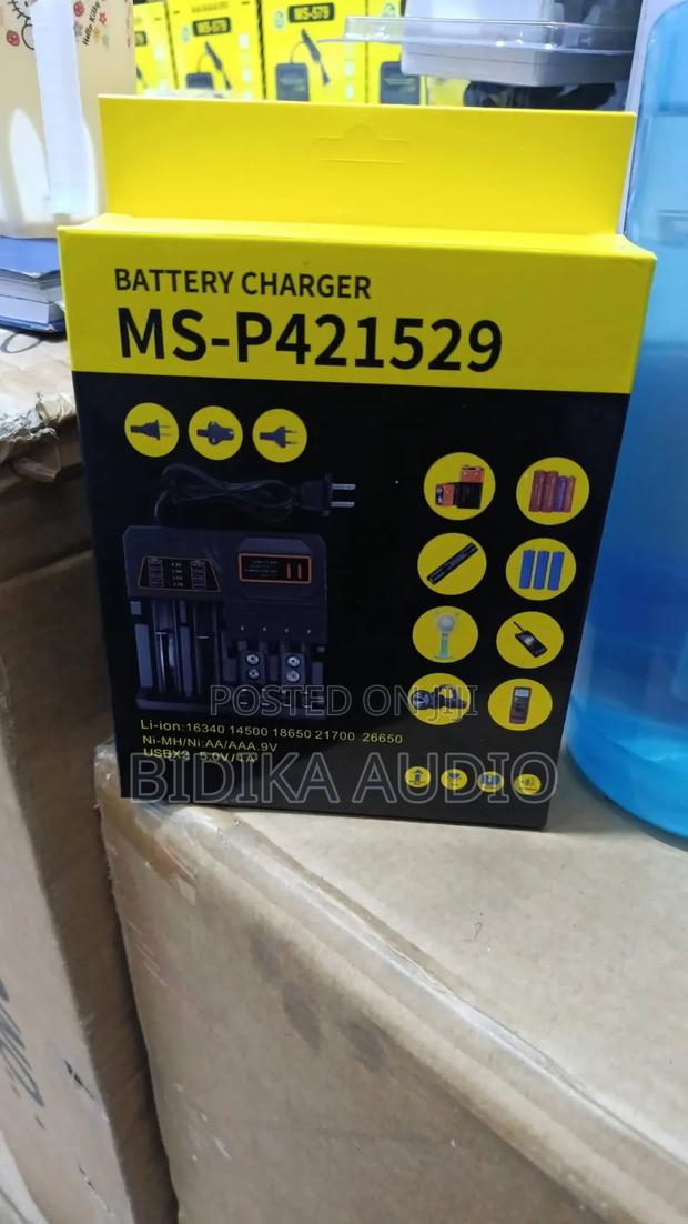 MS-P421529 Multi-Slot Universal Battery Charger - main view