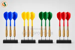 TitanGrip 27G Professional Brass Darts Set
