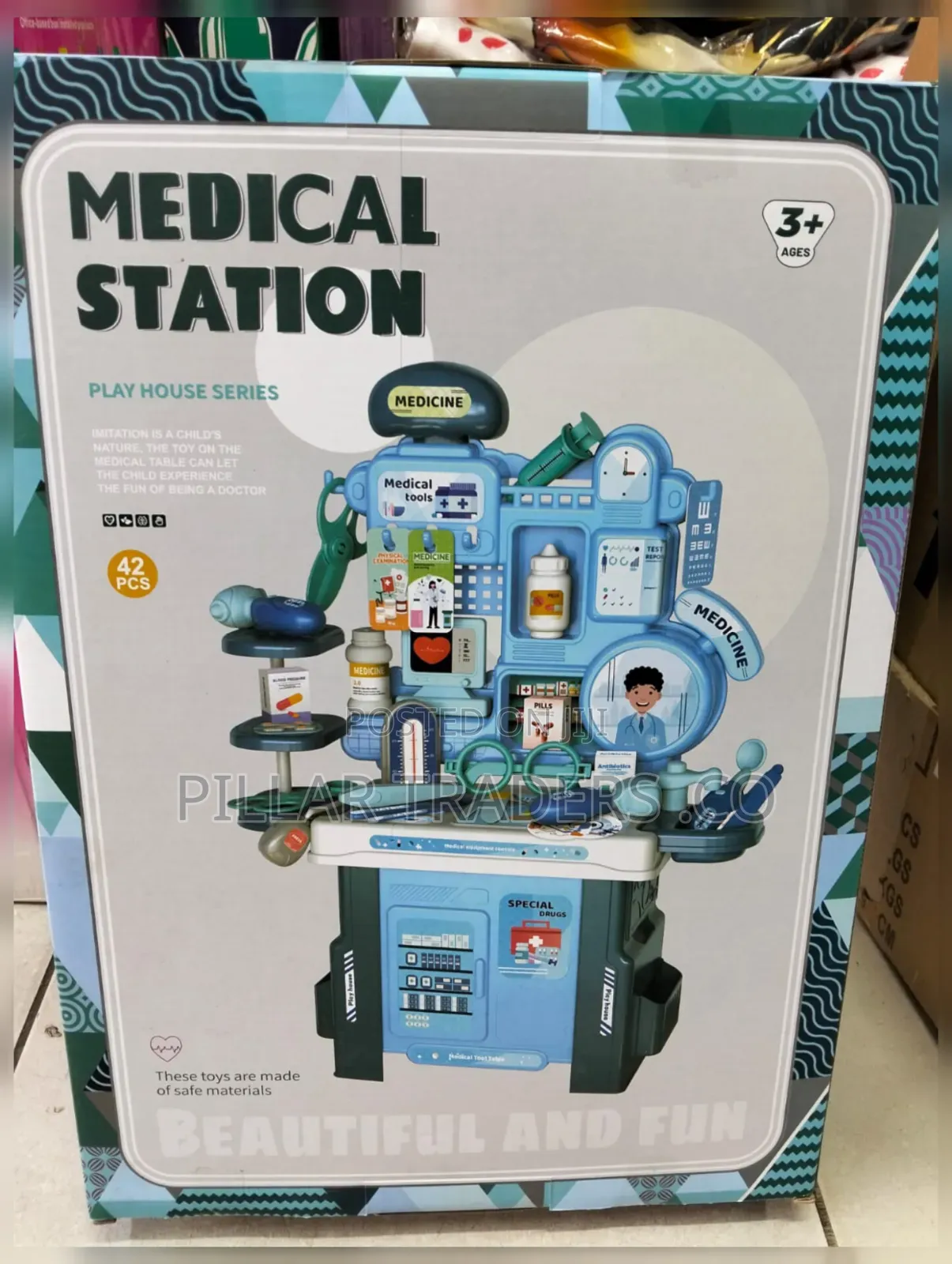 Kids Doctor Medical Toy Set – Educational Pretend Play Kit