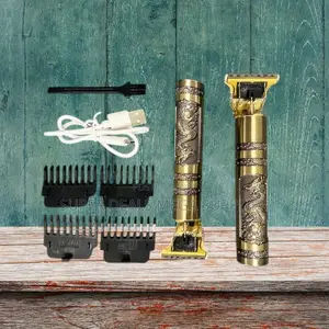 Barbershop Men Zero Gapped Vintage T9 Portable Hair Beard Clipper