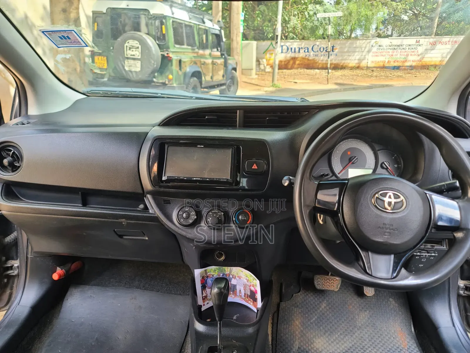 Toyota Vitz 2017 Gray