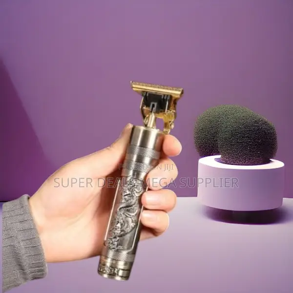 Powerful Motor Vintage T9 Rechargeable Cordless Hair Cutting Clipper