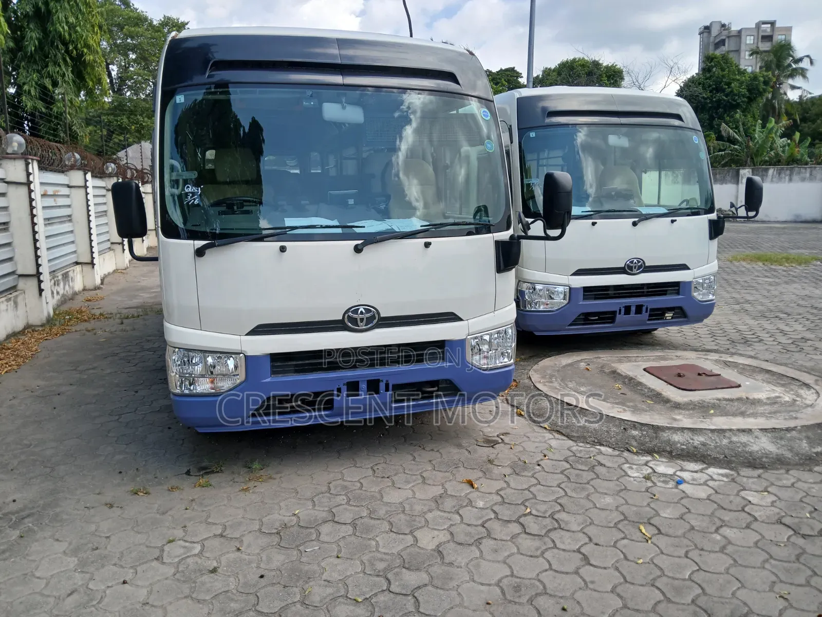 Toyota Coaster 2019 White