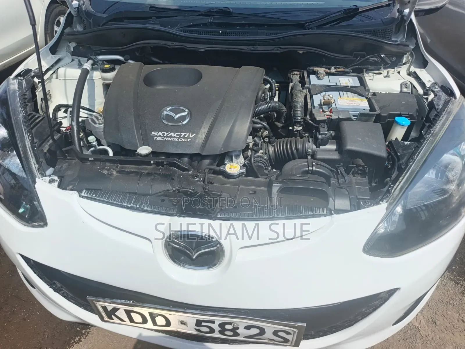 Mazda Demio 2013 White