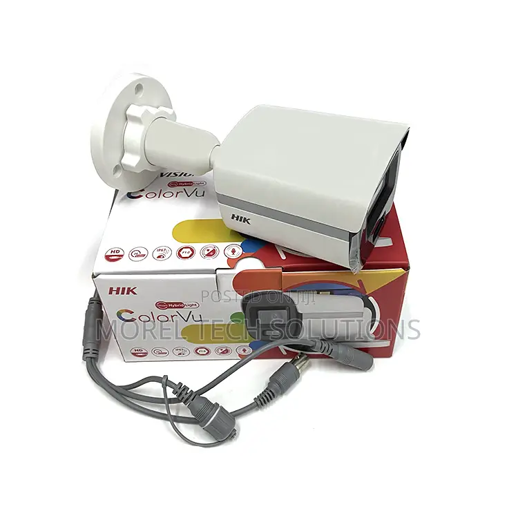 Hikvision 2MP ColorVu Smart Hybrid Camera Bullet(With Built-in Mic)