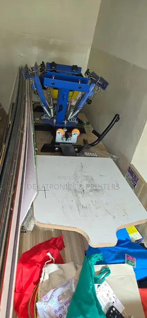 Yinghe Slightly Used 4 Colors 2 Stations Screen Printer at Malindi