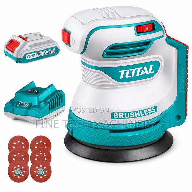 TOTAL Cordless Orbital Sander 20v - main view