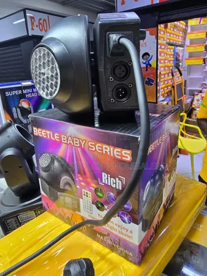 RGB Moving Head Party Light – Auto, Sound DMX Modes