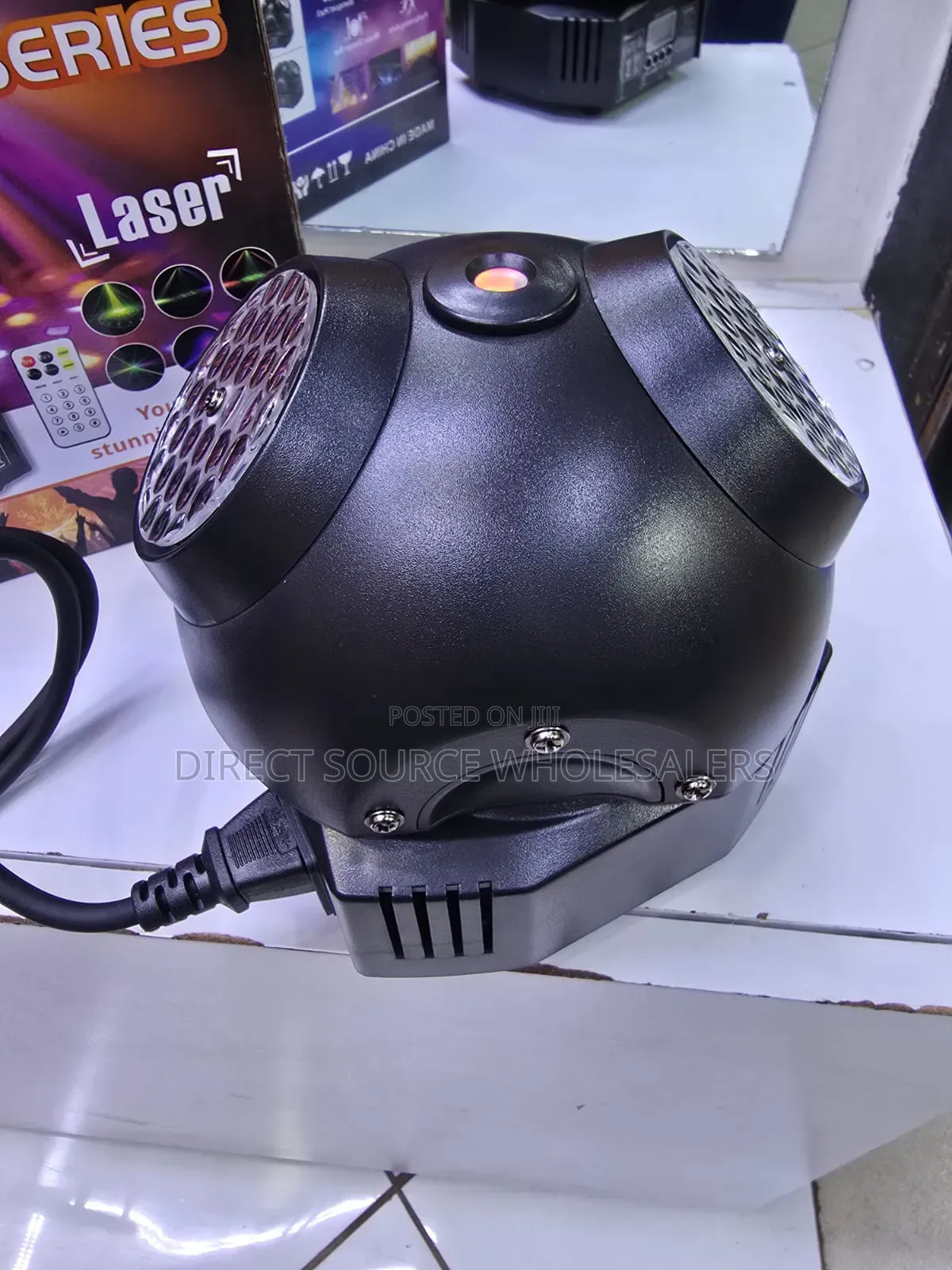 RGB Moving Head Party Light – Auto, Sound DMX Modes