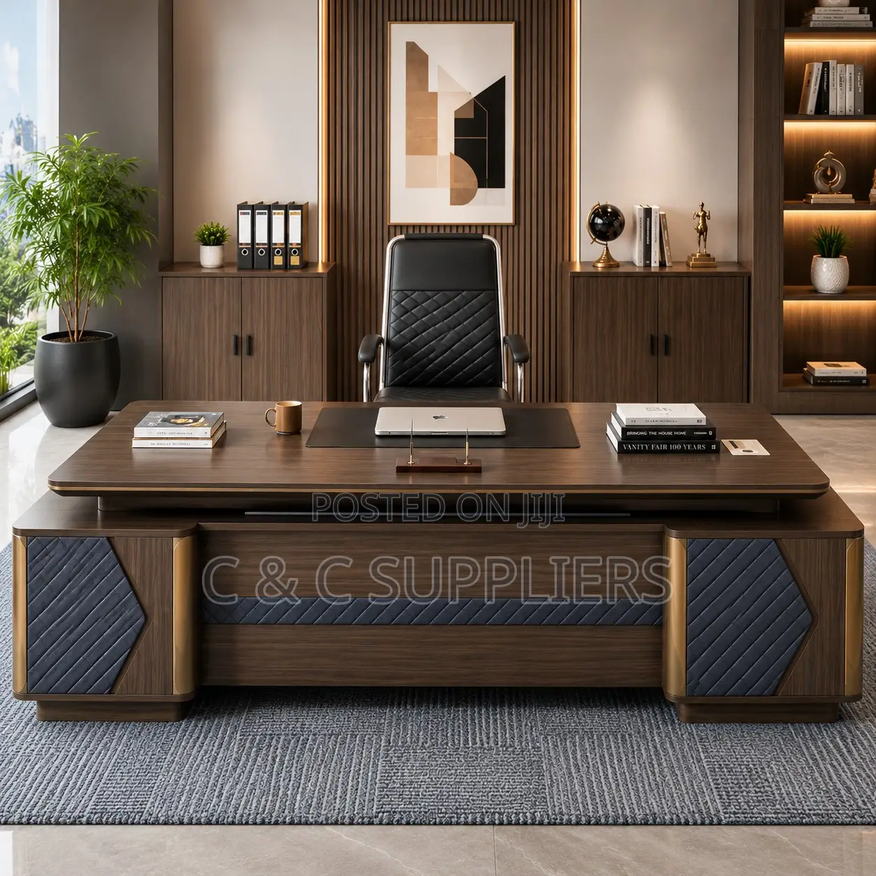 Office Advanced L-Shaped Table-2400mm