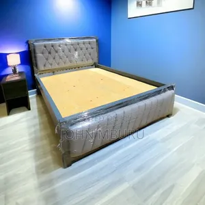 Gray With Different Pertains Bed 5by6