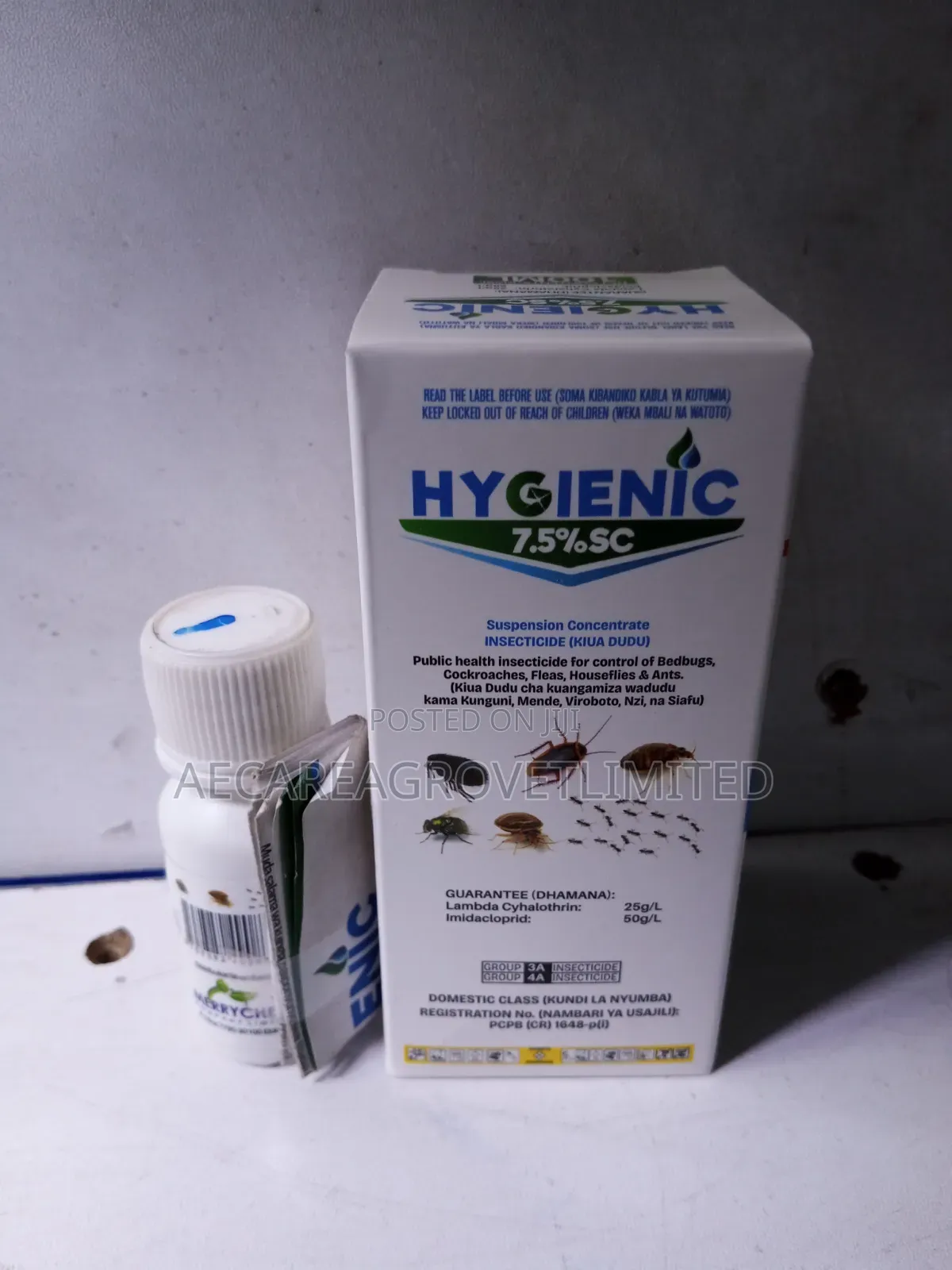 Hygienic 7.5% Insecticide 20ml , 100ml
