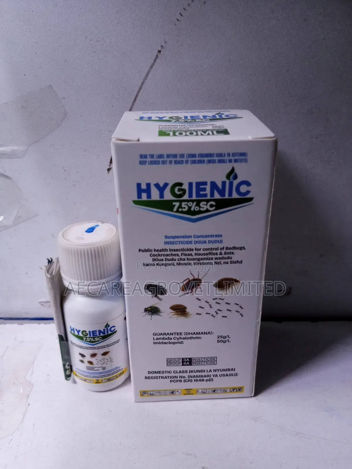 Hygienic 7.5% Insecticide 20ml , 100ml
