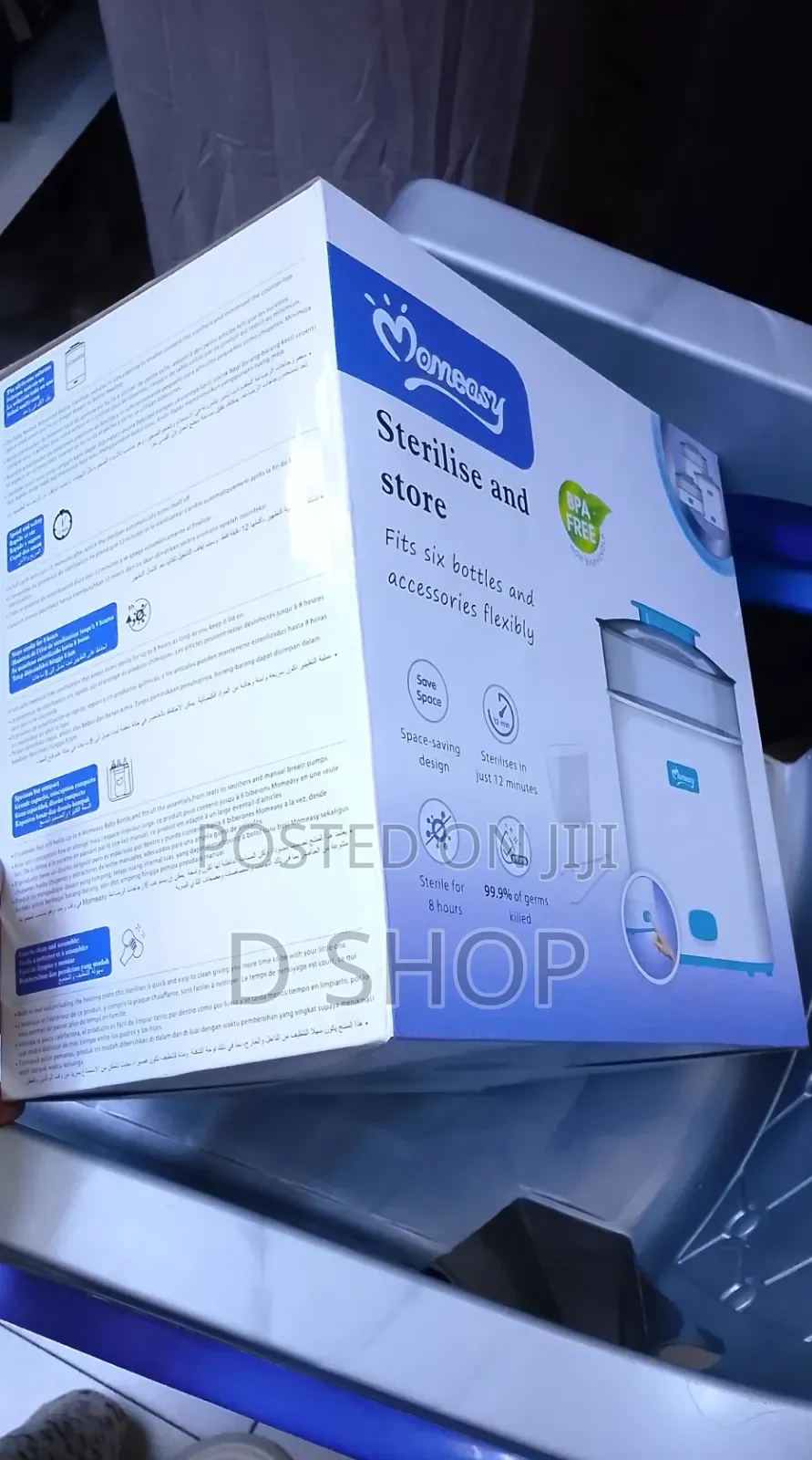 Momeasy Kids Microwave Electric Sterilizer