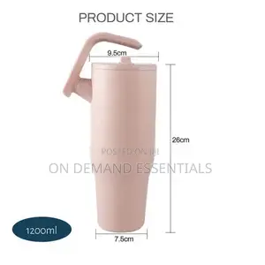 1200ml Double Wall Travel Cup Stainless Steel Tumbler