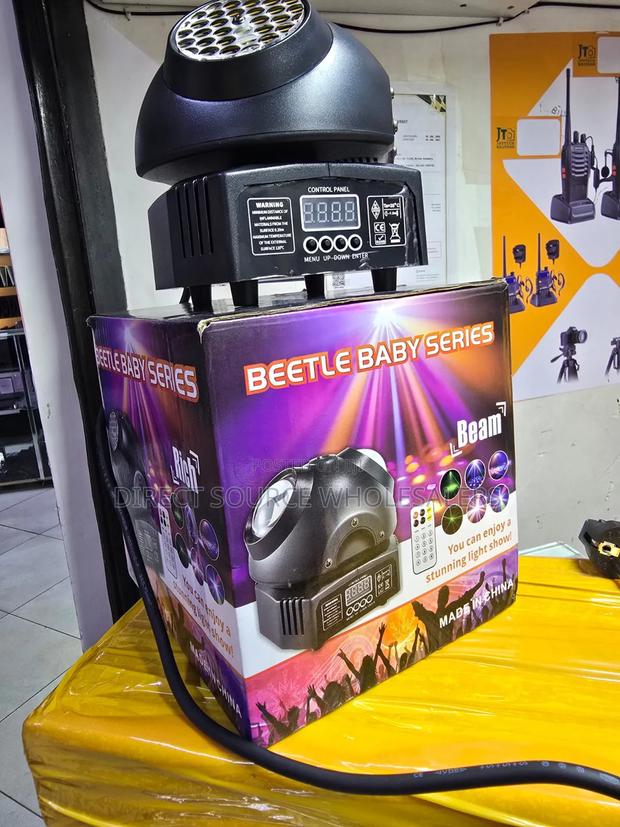Compact Beetle Baby Beam Light for Clubs Live Shows - thumbnail 2