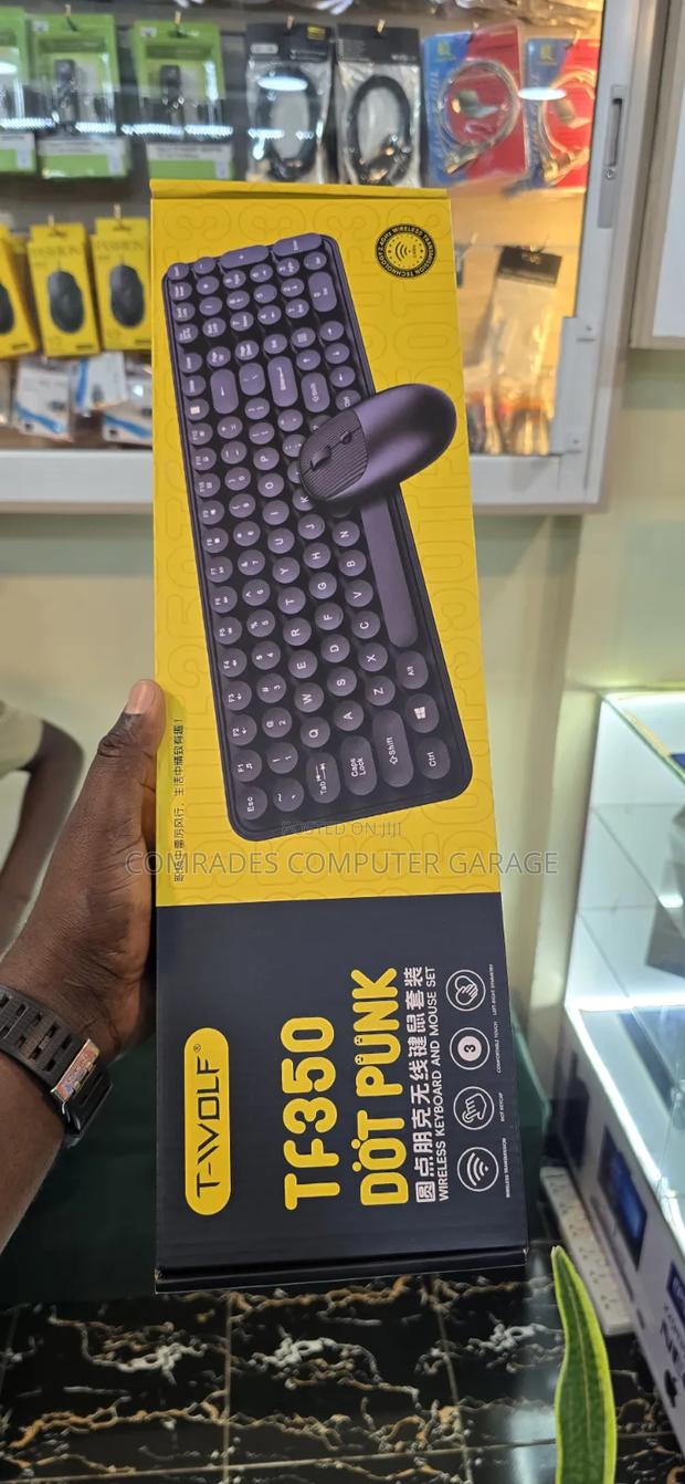 Wireless Keyboard and Mouse Set (Tf350) - thumbnail 2