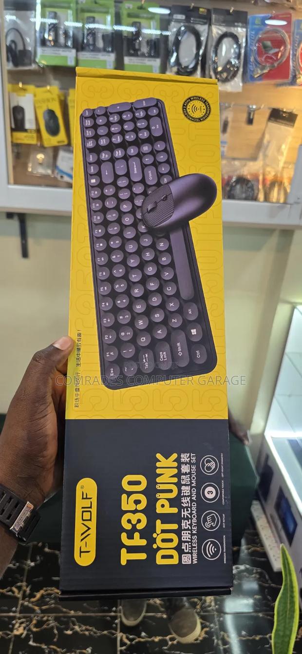 Wireless Keyboard and Mouse Set (Tf350) - thumbnail 3