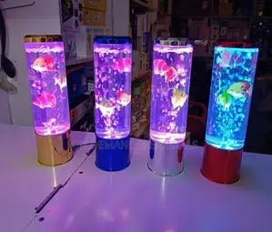 LED Water Bubble Aquarium Column 28cm Bubble Fish Tank