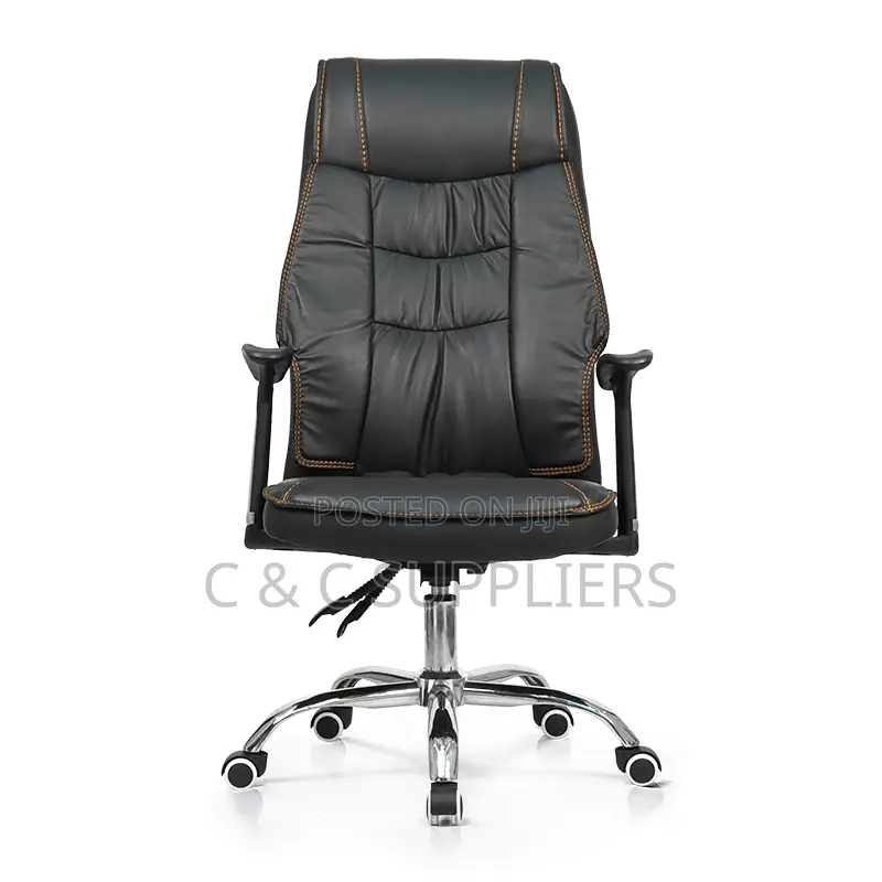 Swivel Leather Generic Secretary Chair