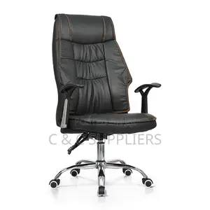 Swivel Leather Generic Secretary Chair