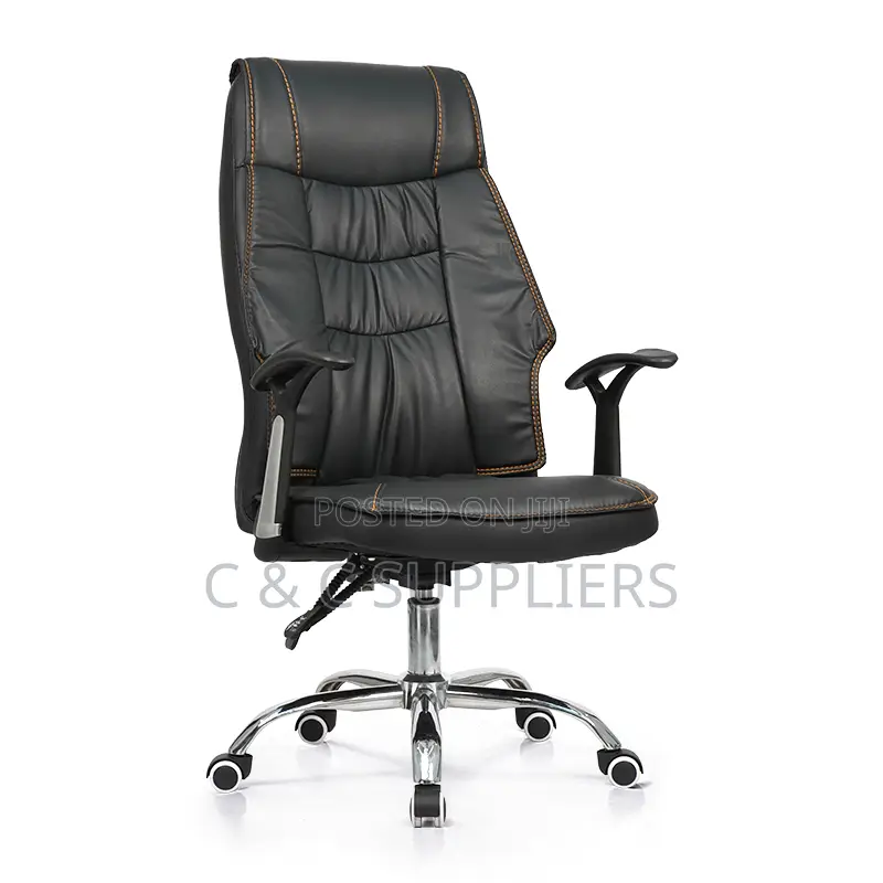 Swivel Leather Generic Secretary Chair