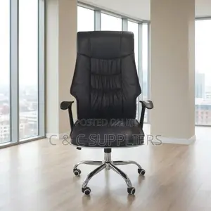 Swivel Leather Generic Secretary Chair