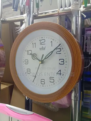 Spice Quartz Round Shaped Wall Clock- Diameter 23CM