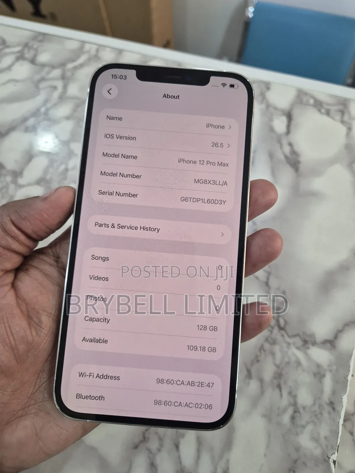 Apple iPhone 12 Pro Max 128 GB White