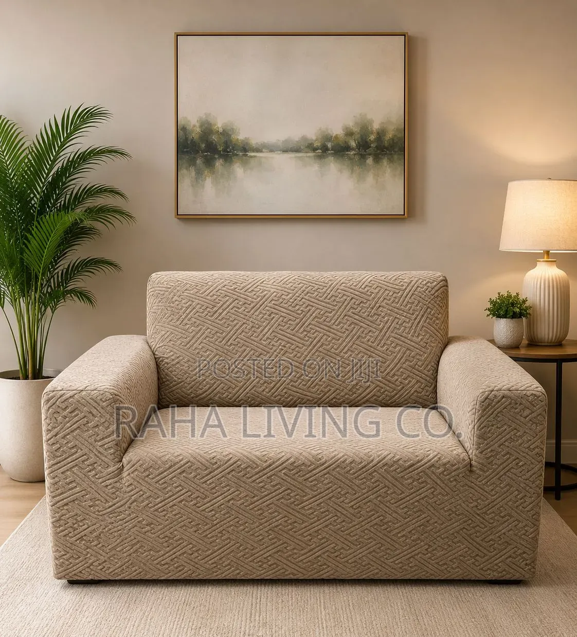 New Damask Stretchable Sofa Seat Covers | All Sizes