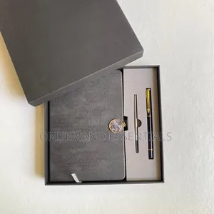Premium 3 in 1 A5 Executive Notebook Pen Gift Set - Gift Box Bag
